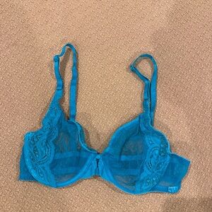 Elegant Green Lace Bra